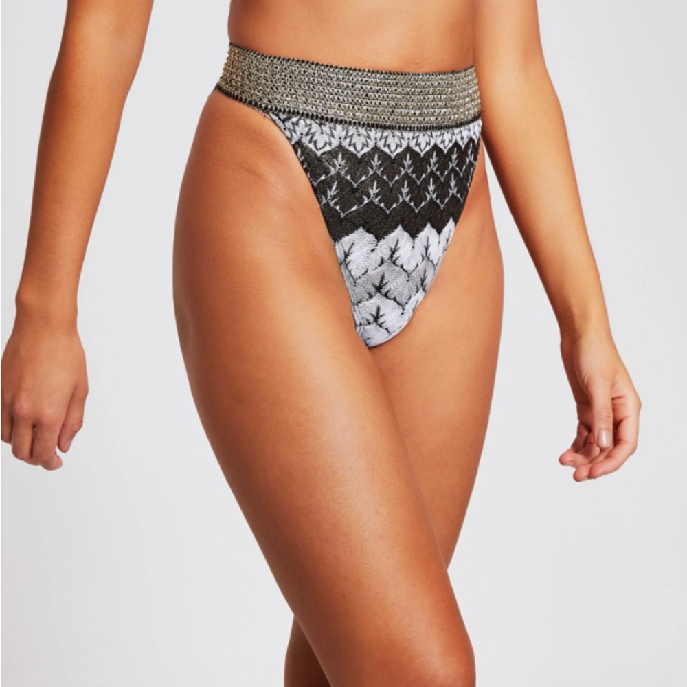 River Island Crochet Bikini Bottom sz 6